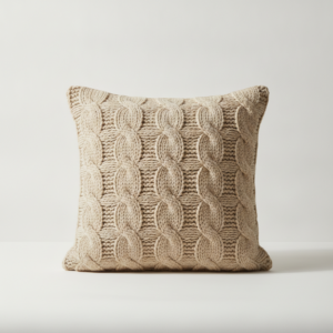 Chunky Knit Cushion
