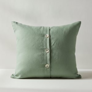 Washed Linen Pillow Cover